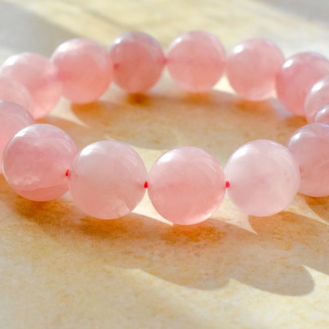 Bracelet en Quartz Rose : signification