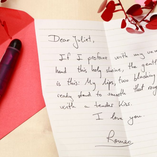 Comment écrire un texte d’amour touchant pour lui et le faire pleurer de bonheur ?