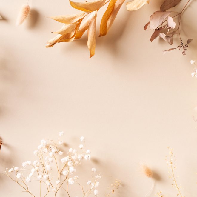 Déco de mariage : les fleurs séchées à l&rsquo;honneur !