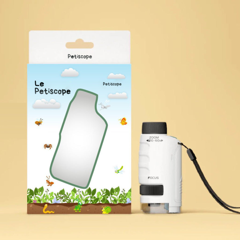 Découvrez le Petiscope : Le Mini Microscope Idéal pour les Vacances Scolaires