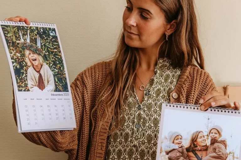 Calendrier photo : un cadeau personnalisé qui traverse toute l’année